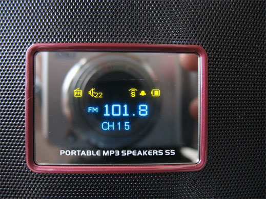 FiiO MP3/FM Audio System S5 RED
